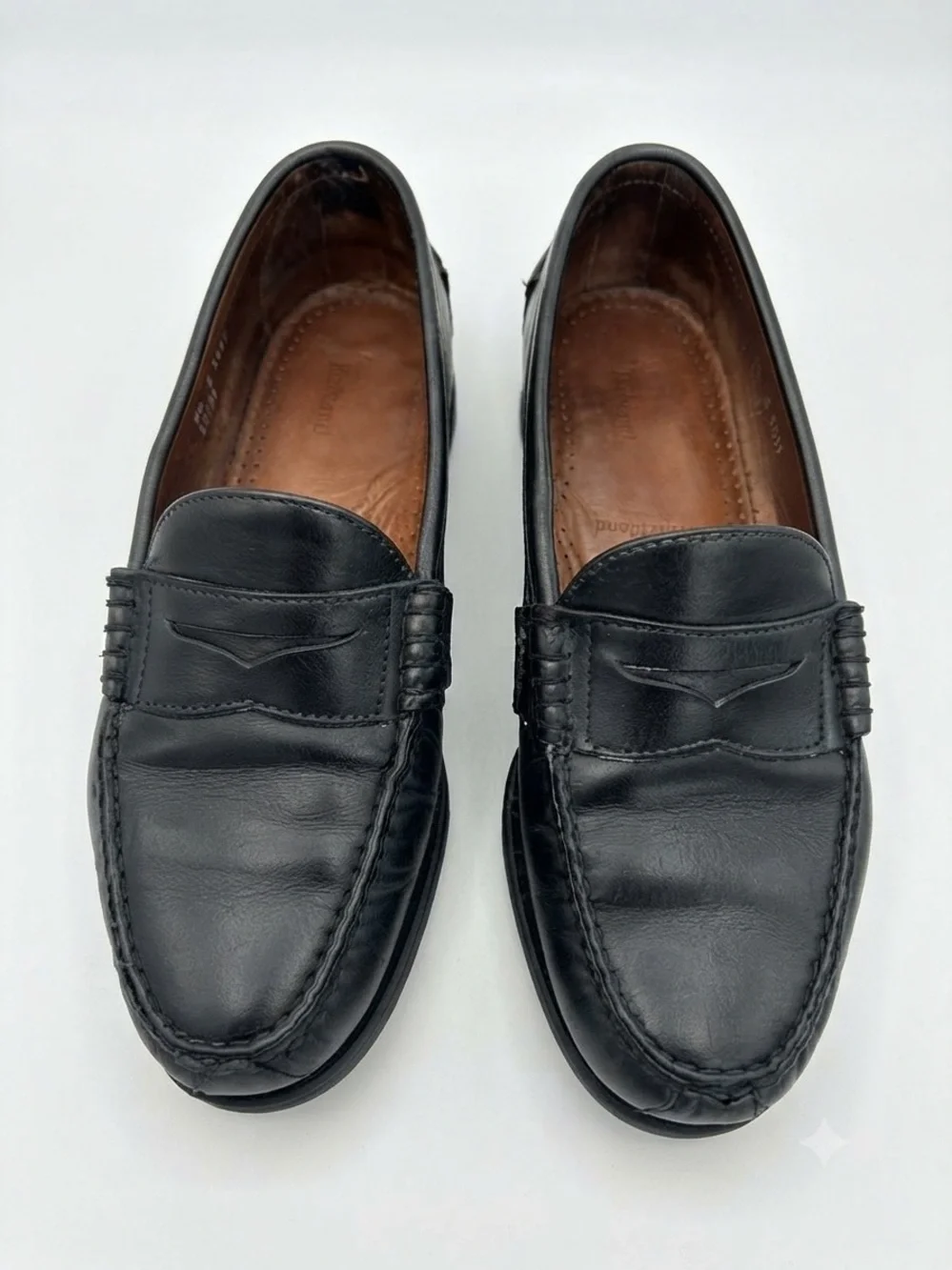 Allen Edmonds Rockland Penny Loafers- Black Leather - Mens
